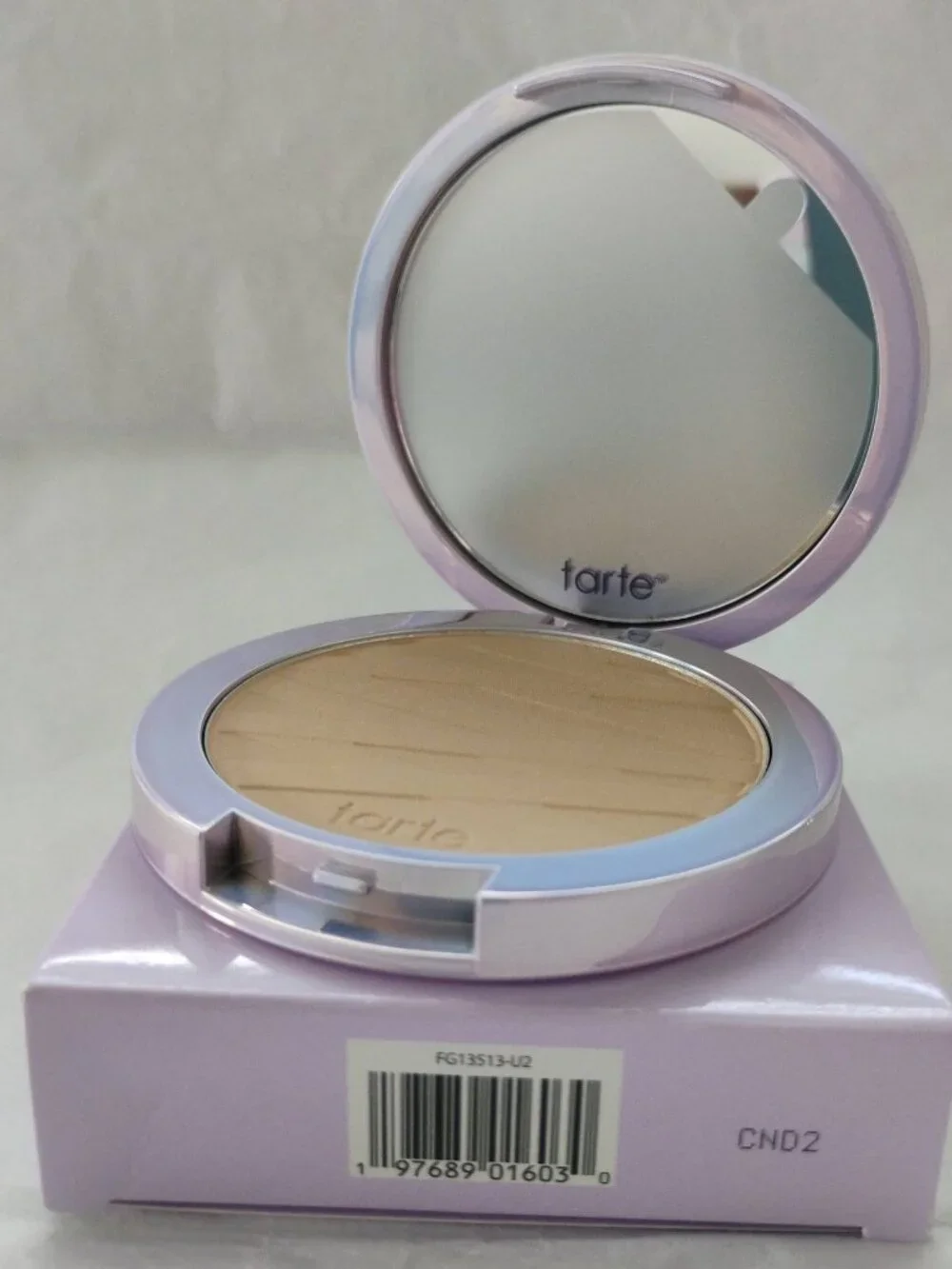 tarte Face Tape Pressed Powder Foundation 22N 'Light Neutral'- NWT- Full Size
